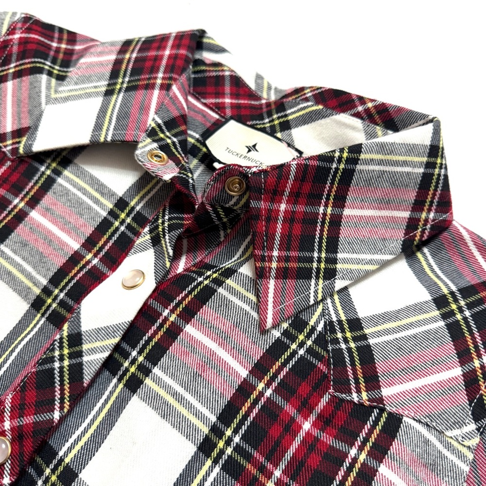 🧸Tuckernuck Red Plaid Button Down Shirt